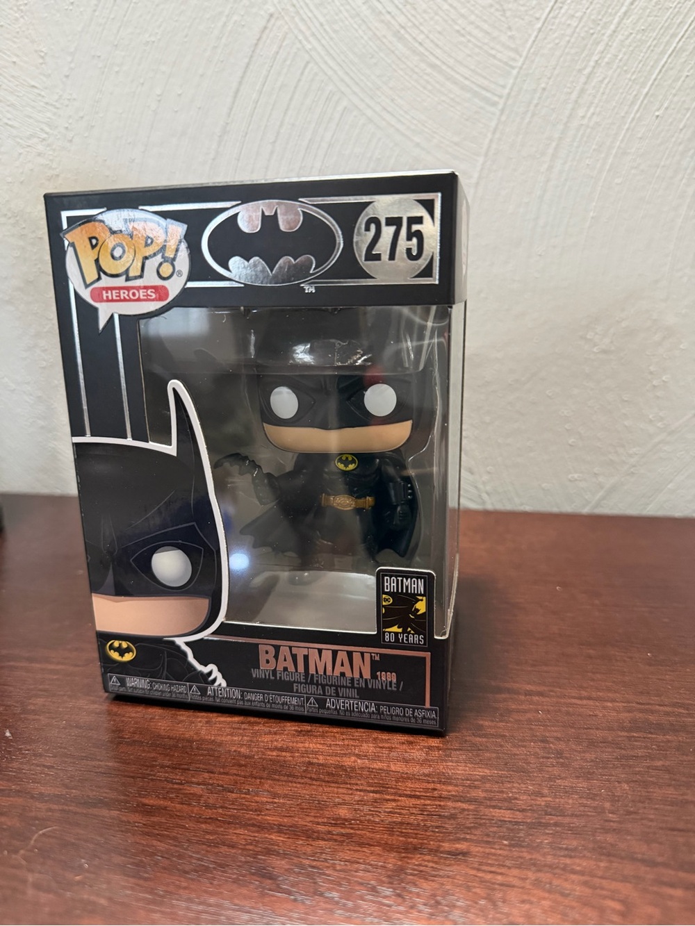 Funko Pop! Heroes Batman Vinyl Figure (Black, Gold)